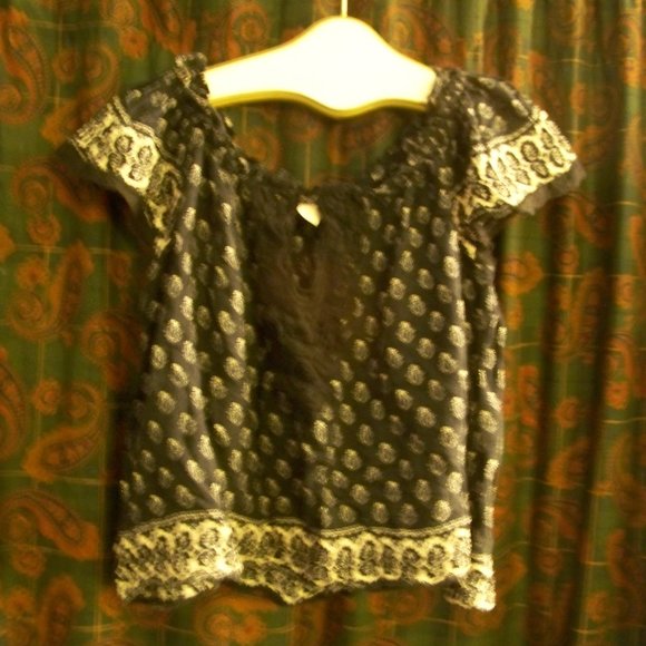 Women's Forever 21 Cute Blouse Top Size M - Picture 2 of 5